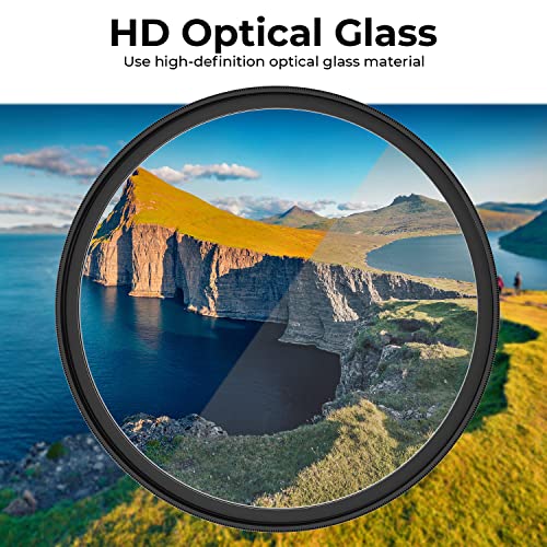 Beschoi 37Mm Mrc Uv Protection Filter 30 Layer Multi-Resistant Nano Coatings/Hd Optical Glass/Water Repellent/Scratch Resistant/Aluminum Alloy Ultra Slim Frame/Ultraviolet Filter #TOP4