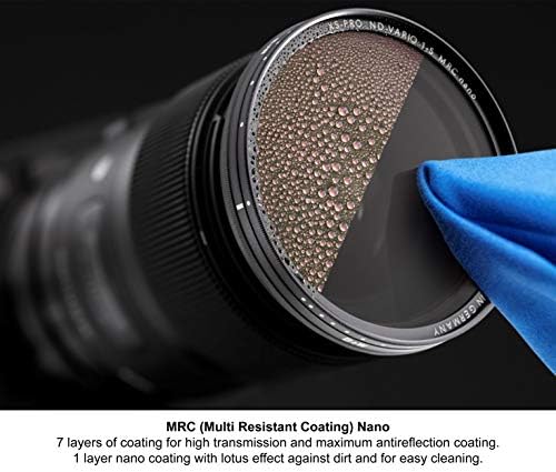 B+W 66-1066125 77mm 010M MRC Nano Coated UV Haze Filter - XSDP Mount, Black