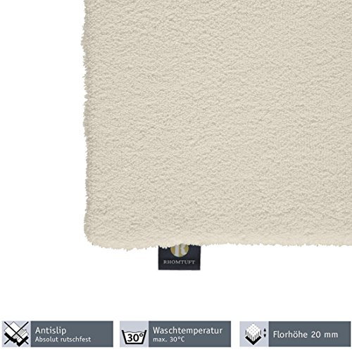 RHOMTUFT Badteppiche Square Natur-Jasmin - 20 80x160 cm – Bild 7