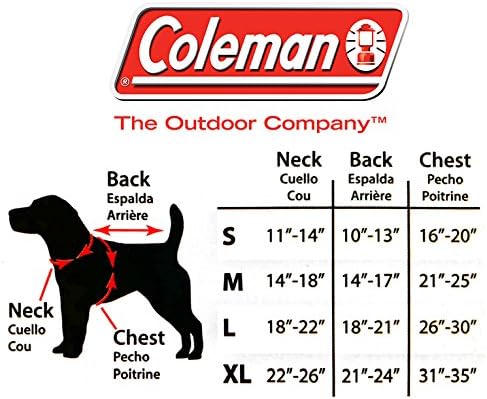 coleman dog coat