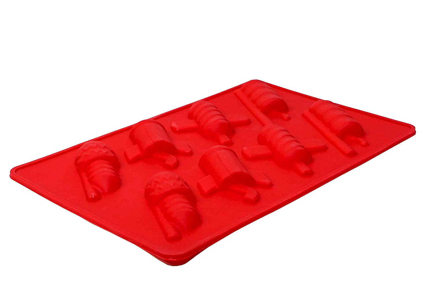 Amos Silicone 8 Cavities 4 Rockets Design Shape Silicon Moulds for Ice Cake Chocolate Butter Decoration Jelly Tray Bakeware for Kids Pack of 2 (Random Color) (B09K4BLFYP) Amazon Price History, Amazon Price Tracker