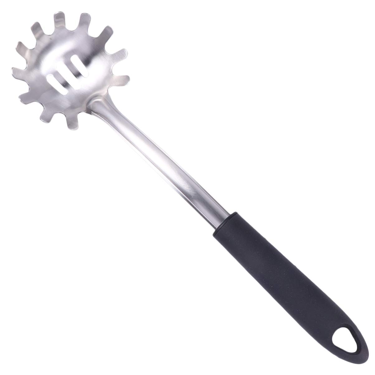 Cuchara Para Espaguetis DOITOOL: Acero Inoxidable 304, Diseño Ergonómico (24 Cm) – El Aliado De Tu Pasta