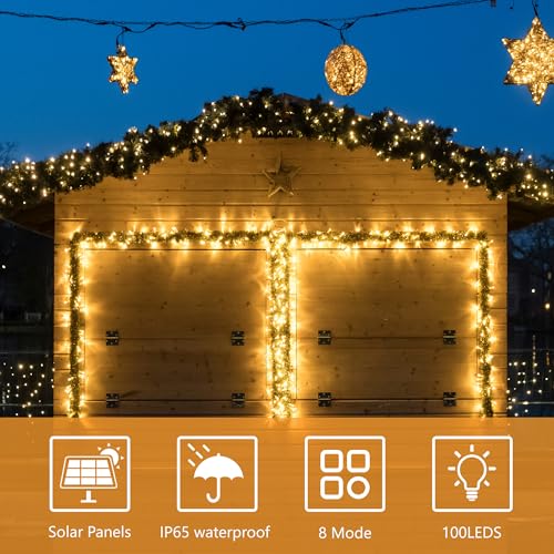 Flechllary 1.0 Solar String Lights For Outside thumb #1
