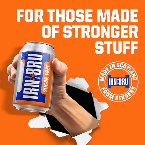 Diet Irn Bru Drink Sugar Free 24x330ml Cans