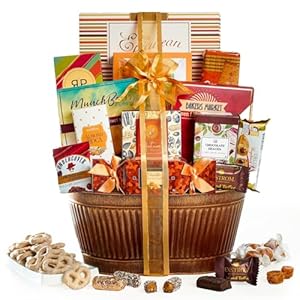 Broadway Basketeers Chocolate Gift Basket Holiday, Valentines Day Delivery, Gifts for Women, Men, Families, College, Appreciation, Thank You Present, Birthday, Corporate, Get Well, Sympathy Care