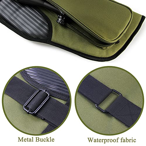 Guguluza Padded Rifle Case, Soft Shotgun Bags, Water-Resistant Tactical Gun Storage Case For Carrying 50-Inch Shotgun & Scoped Rifles (Army Green -50In) #TOP5