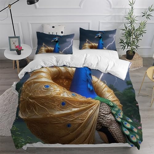 Housse de couette Lightning Phoenix animaux microfibre fermeture éclair - 6