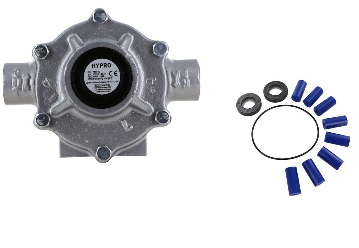 Hypro 7560XL Roller Pump with 3430-0381 Repair Kit (Bundle, 2 Items)