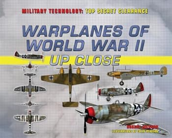 Library Binding Warplanes of World War II Up Close Book