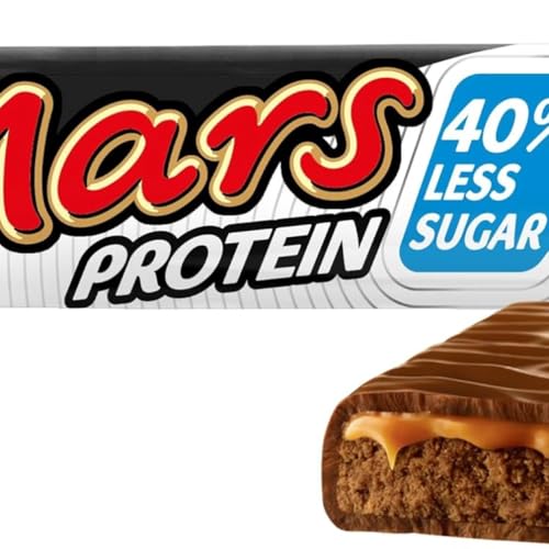 Mars Barretta Proteica Con Caramello E Torrone Ricoperta Al Cioccolato Al Latte, 10 G Di Proteine, 18 Snack Da 50 G, Per Calendario Avvento 2025 - 3