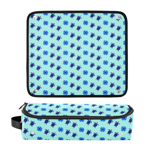 Bolsa de viaje para herramientas de cabello y tapete resistente al calor con cierre impermeable para planchas, rizadores y secadores miniatura 3