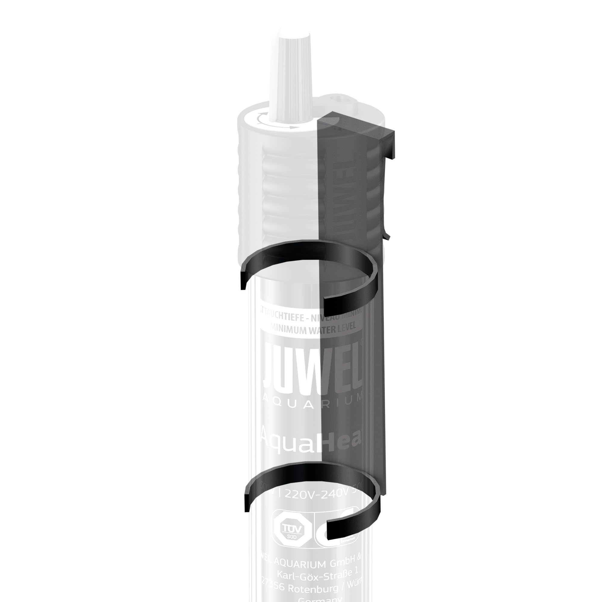 Juwel Aquarium - Heater Holder Set - Suitable for AquaHeat/AquaHeatPro, black