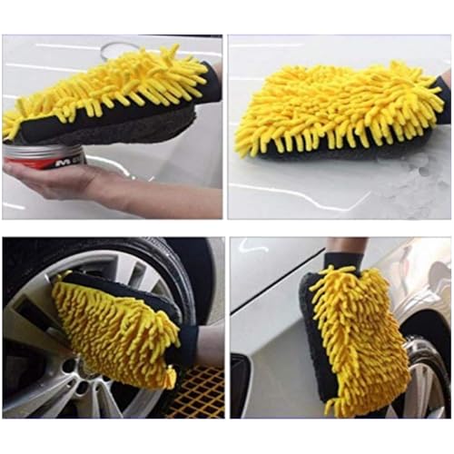 Image of CAR SAAZ Matte X Car & Bike Wash Shampoo (1 Ltr) with Waterproof Microfiber Mitt Glove | Matte Painted Cars, Bikes Shampoo | Wash, Shine & Protect | pH Neutral, Highly Effective (1000 ml)