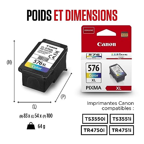 Canon CL 576XL - vue 7