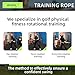 Golf Swing Trainer Rope, Golf Core Strength Trainer, Swing Power Training Equipment, Enhance Core-initiated Backswing and Initiate Downswing with Hips, Help Powerful, Accurate & Consistent Swings