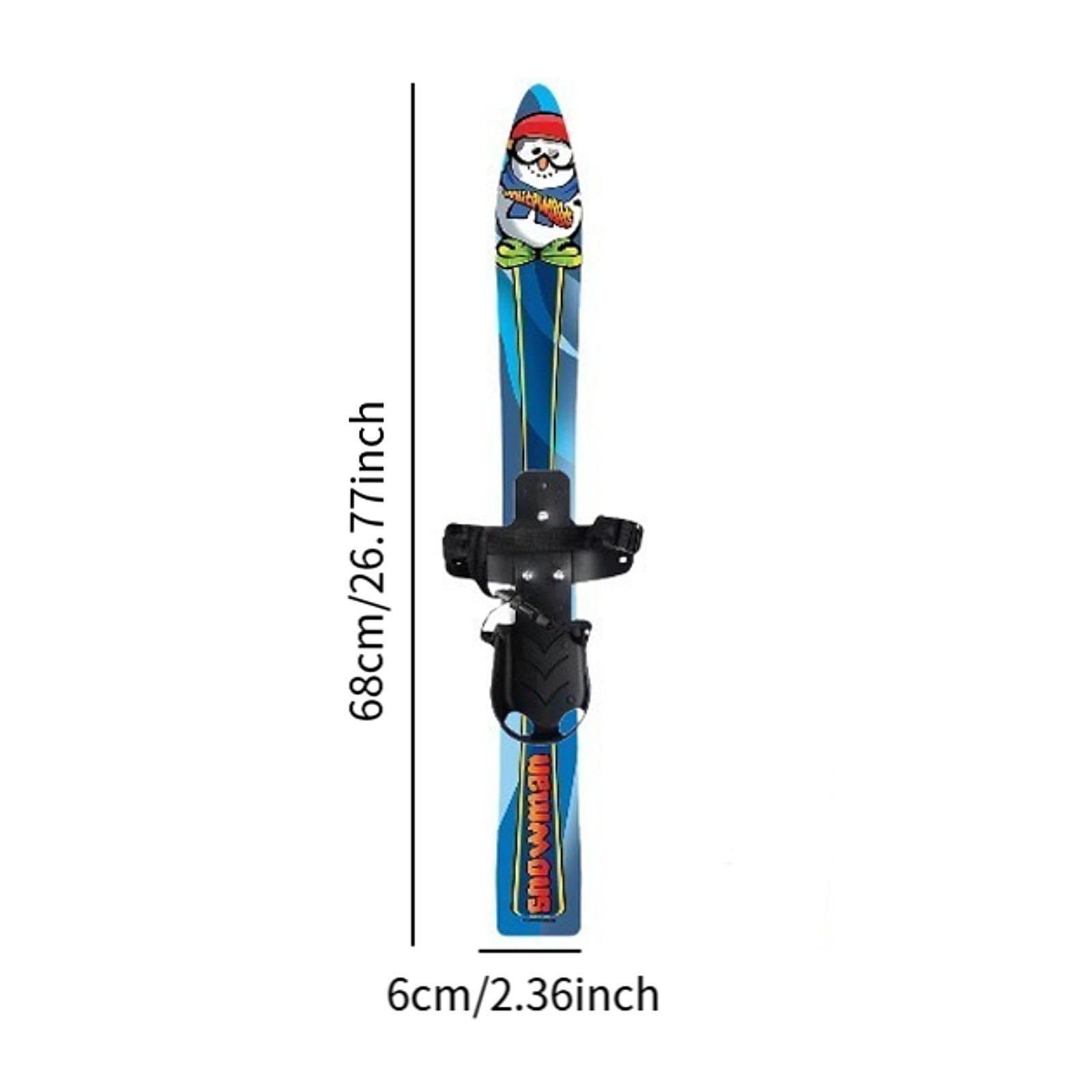 Harilla Skiblades Skiboards und Stöcke Schlittschuhe Snowboards Sportartikel Winterausrüstung mit Universalbindung Outdoor Kurzski