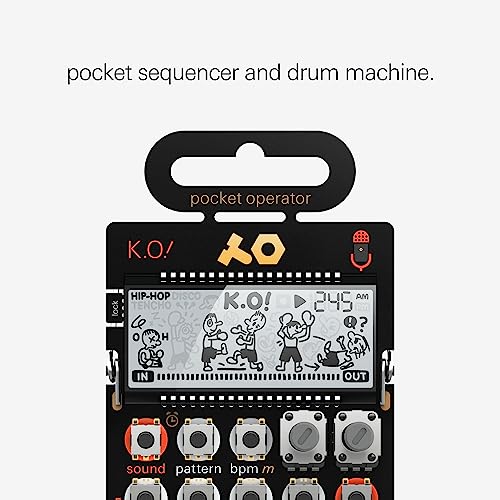 Teenage Engineering Pocket Operator Po-33 K.o! Sampler And Sequencer With Built-In Recording Microphone #TOP3