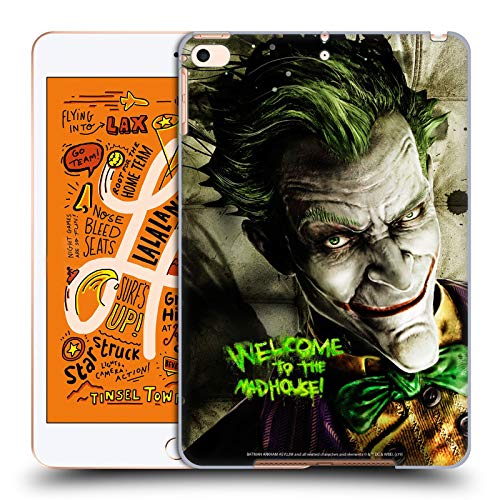 Head Case Designs Officially Licensed Batman Arkham Asylum Joker 2 Key Art Hard Back Case Compatible with Apple iPad Mini (2019)