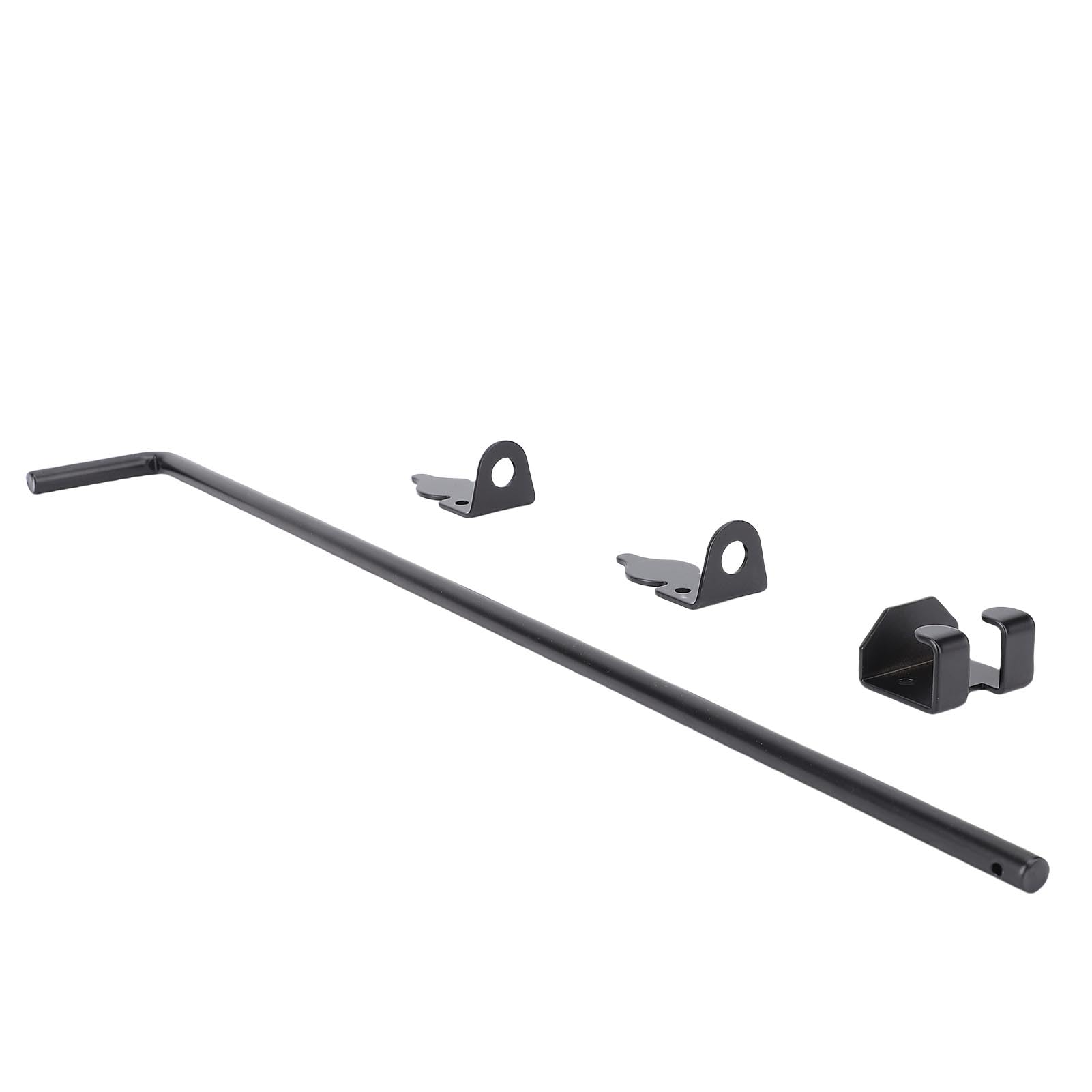 Bewinner Heavy Duty Cane Bolt Gate Drop Rod, Steel Weather Resistant, for