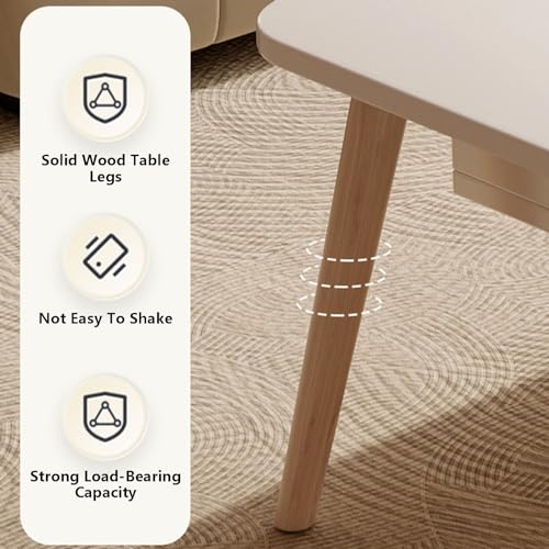 Bout de canapé JATIBOSH avec rangement caché pour optimiser les petits espaces - 5