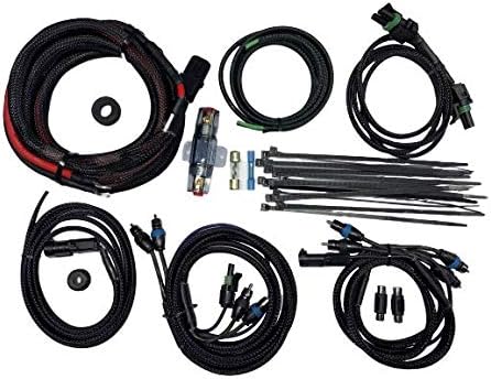Kit de Cableado para Amplificador y Parlantes de Maleta para Motocicleta