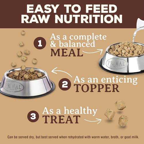 Primal Pet Foods Primal Freeze Dried Dog Food Pronto, Lamb; Scoop & Serve, Complete & Balanced Meal; Also Use As Topper Or Treat; Premium, Healthy, Grain Free thumb #2