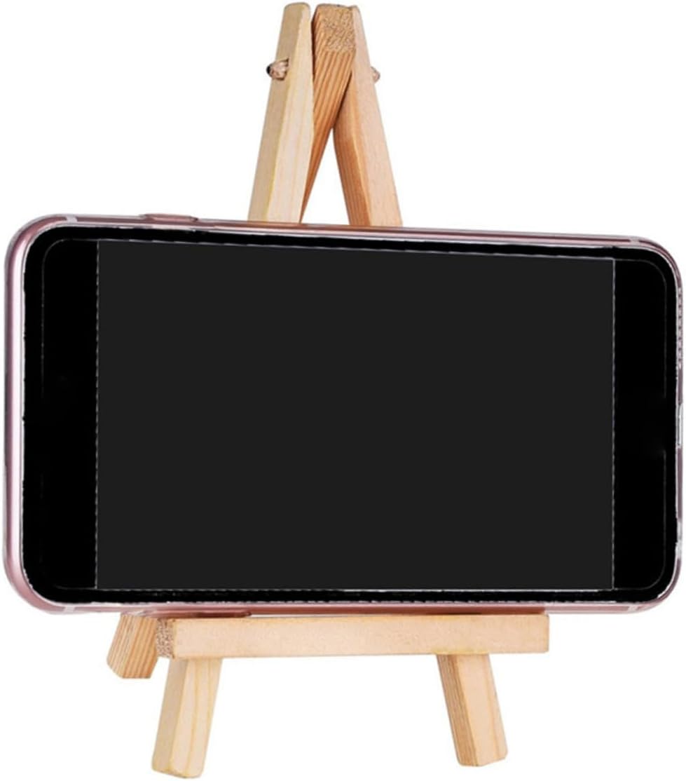 8 Pack Mini Wooden Easels for Boys and Girls, Lightweight Display Stand