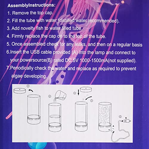 Impcenst FISH LAMP 02 Bubble Fish Lamp, Led Aquarium Sensory Light thumb #7