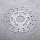 Aramox Motorrad Bremsscheibe, Motorrad Scheibenbremse Rotor, Aluminiumlegierung Motorradbremse Motorrad 3 BOLZEN Muster 155 MM Bremsscheibe Für GY6 Roller Moped Z50 Z50A Z50J DR11