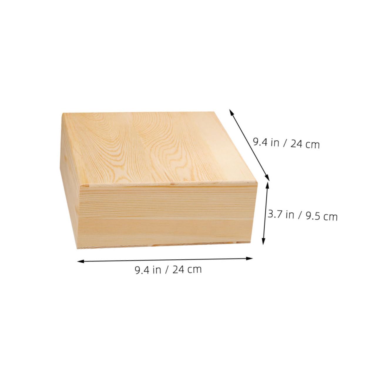 Caja Organizadora de Bolsitas de Té de Madera Beige para Hogar | Compartimentos para Sugar Packets y Tea Bags, Uso en Office Kitchen, Fácil de Llevar