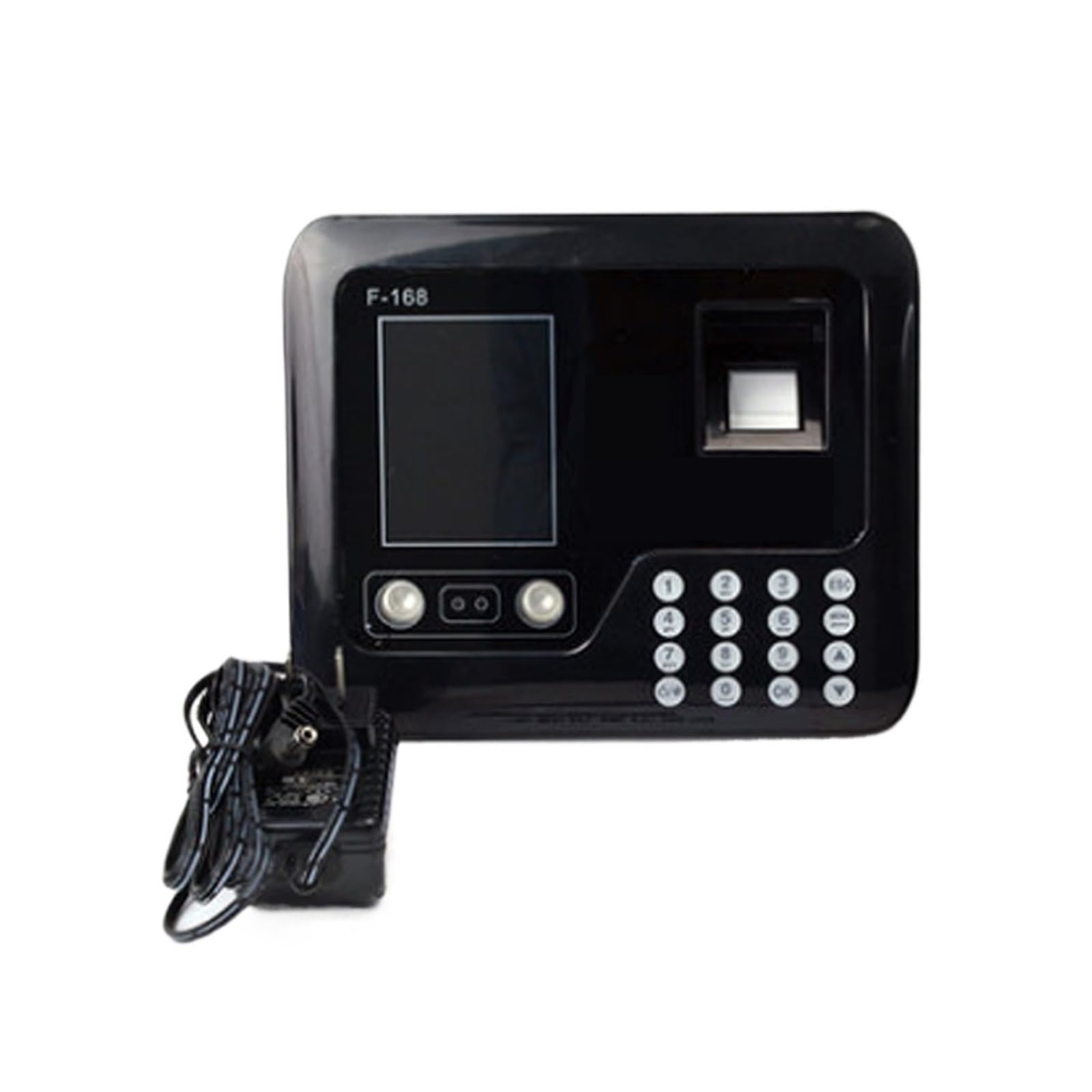 Marcar en la máquina, Reloj de control asistencia for empleados biométrico con huella dactilar y reconocimiento for(Nero)
