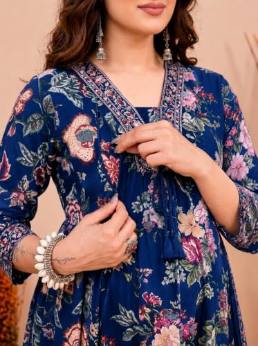 Image of Jikonet Women's Maternity Kurti for Feeding Zippers (VJK)