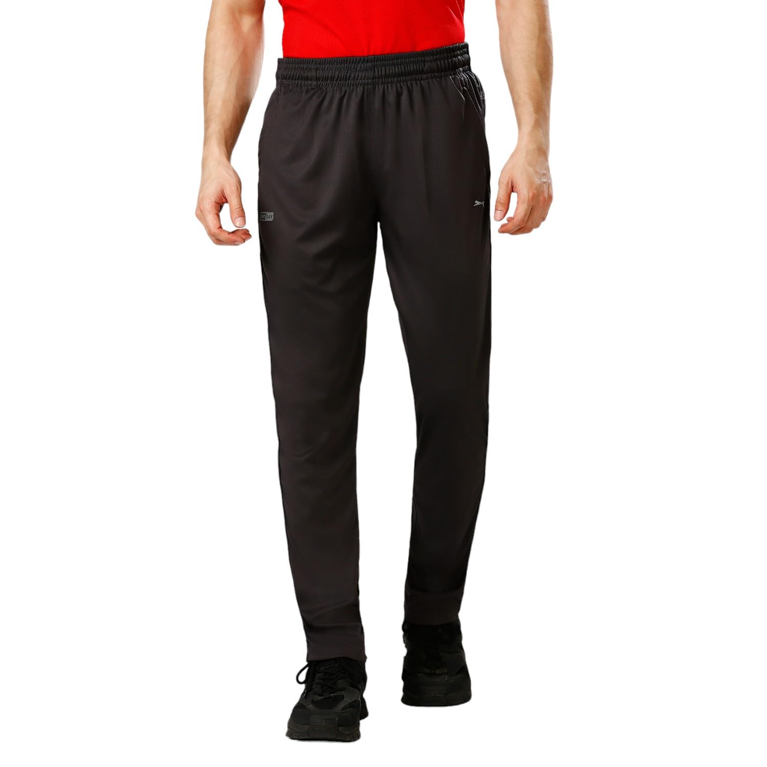Acti Fit Men's Track Pants | Polyester Mid Rise Regular Fit Track Pants for Men | Casual Trousers | Gym Trackpants | Activewear Sports Lowers for Man (2070028LX)-image-36