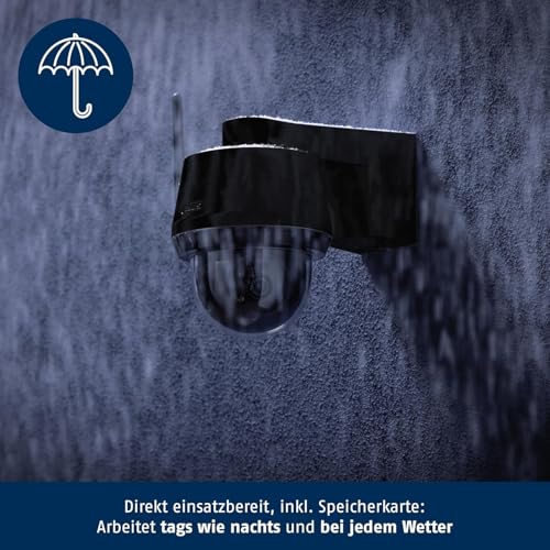 ABUS SmartLook Schwenken & Neigen, 2er Set - 4K Überwachungskamera für außen mit WLAN, Bewegungserkennung, Nachtsicht, Objekterkennung, 2-Wege-Audio, App und microSD - Schwarz