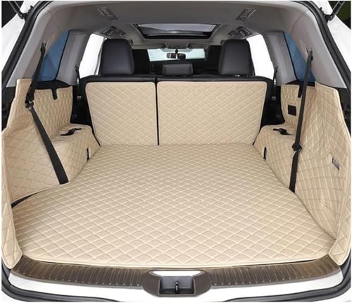 Tapis de voiture antidérapants pour protéger le sol avec tapis de coffre voiture beige