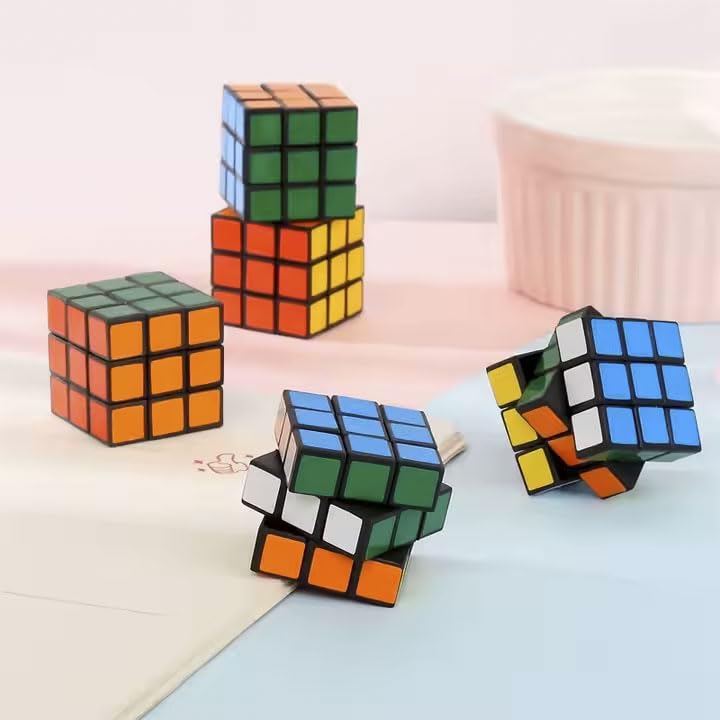 Speed Cube 3x3 Sticker Super-Durable Jouet Casse-Tête Carbone Couleur
