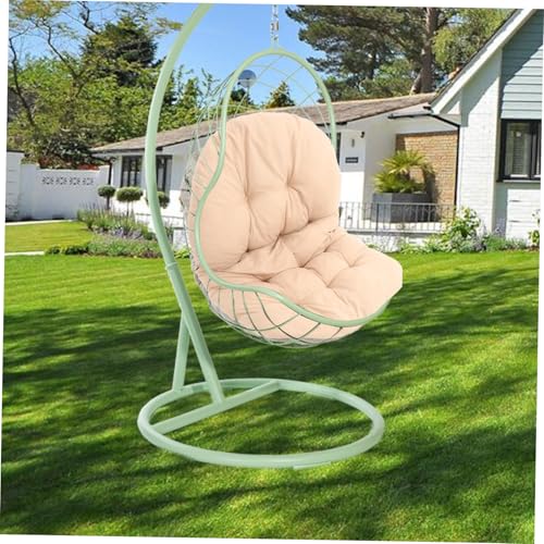 Cojín para silla colgante de exterior jardín y terraza lavable grueso 5