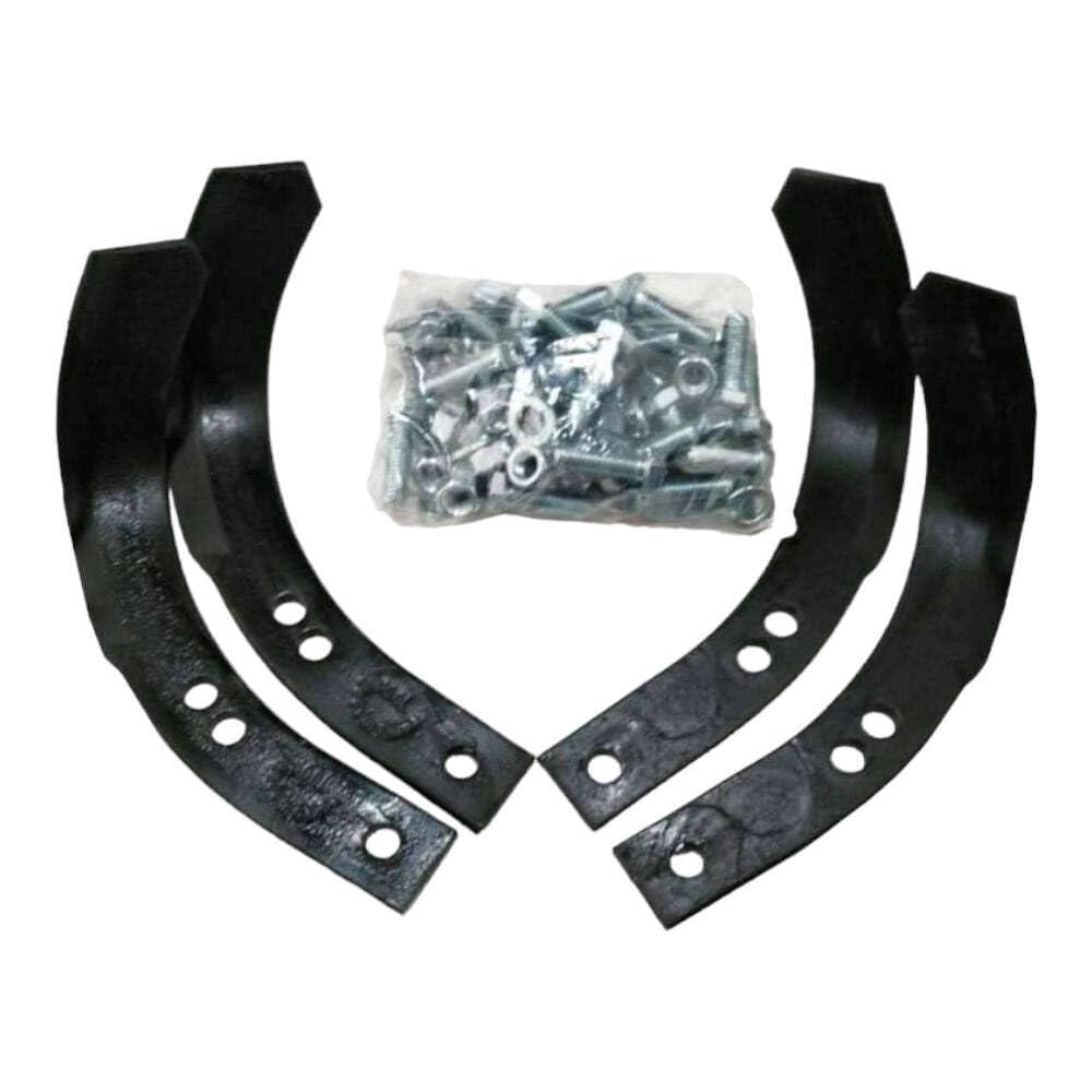 ORALOCK for SET of 4 REPLACEMENT ROTO TILLER TINES 1901118A 1901118 742-0105 742-0106