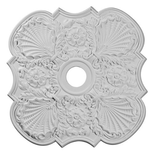 Ekena Millwork CM29FW Flower Ceiling Medallion, 29