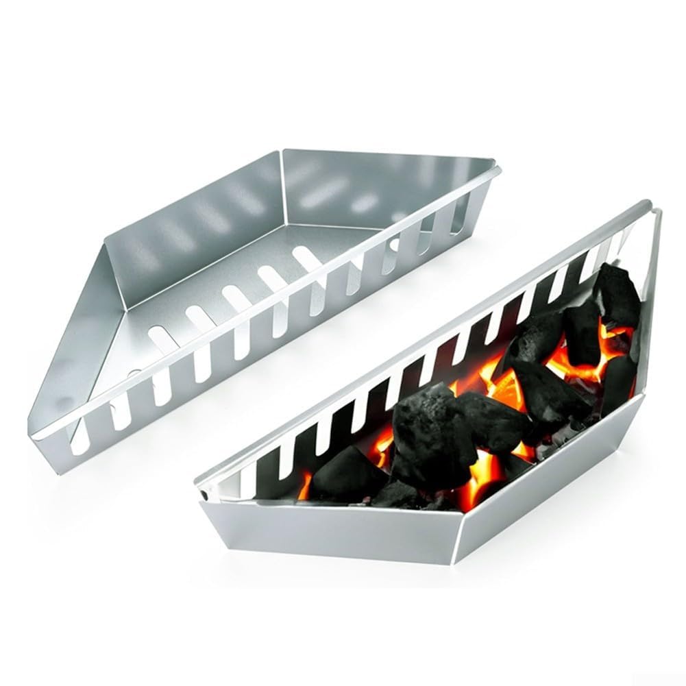 Robuste Edelstahl-Kohlekörbe für Kugelgrills, werten Sie Ihren Grill auf