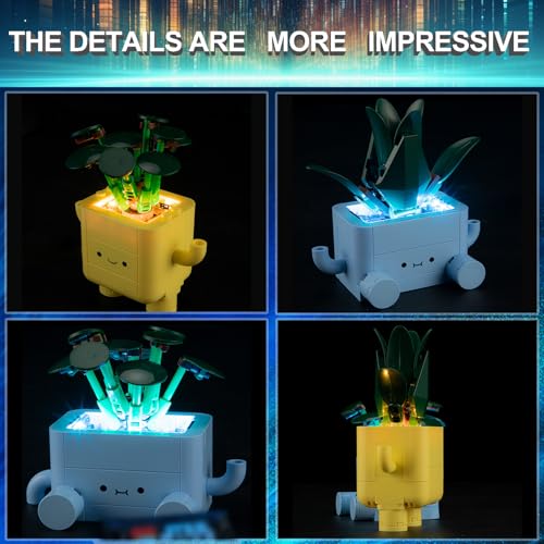 Image of LED Light Kit for Lego 10349 Happy Plants, Compatible with Lego 10349 Building Blocks Model(Not Include Blocks Set)