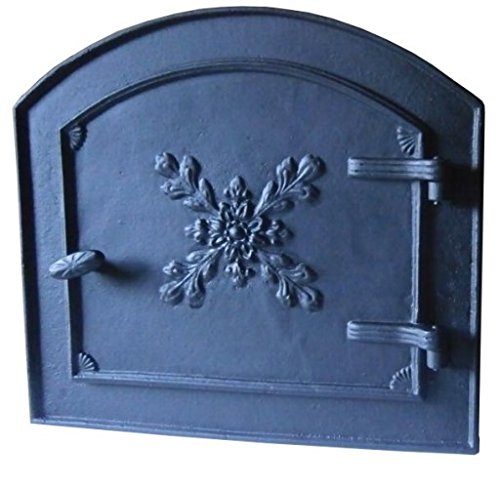 Brotbackofen Ofentür Pizzaofen hochwertge aus Gusseisen - Tür für Steinofen-Grill 13