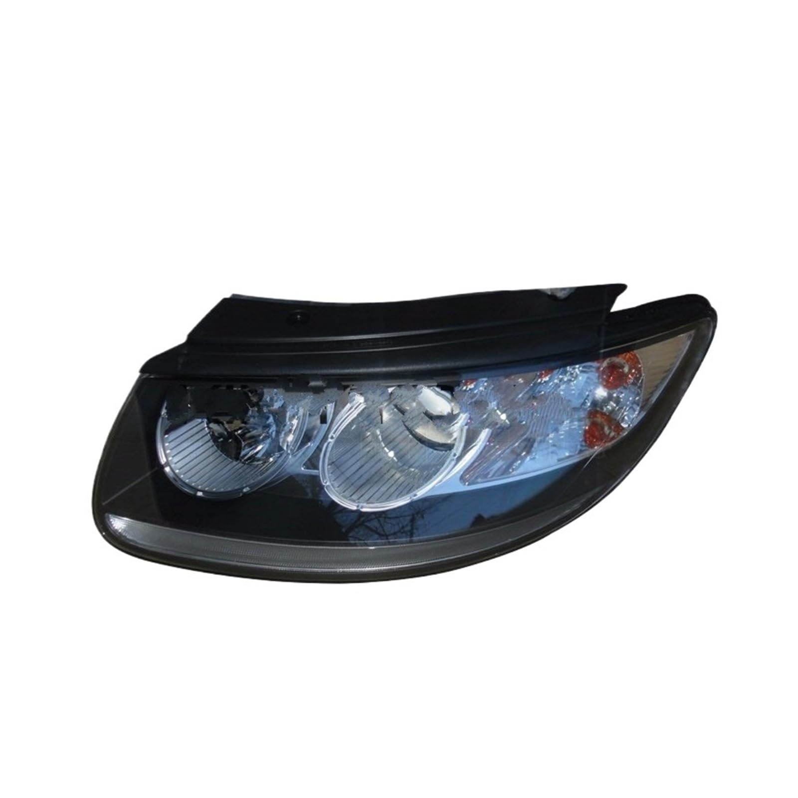 Faro Fanale Anteriore per Hyundai per Santa Fe per Santafe 2007-2012 Faro Anteriore Gruppo Ottico Anteriore Fari Anteriori Auto(Xenon Left)