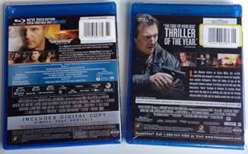 DVD Taken and Taken 2-(2-disc Extended Cut) Blu Rays Book