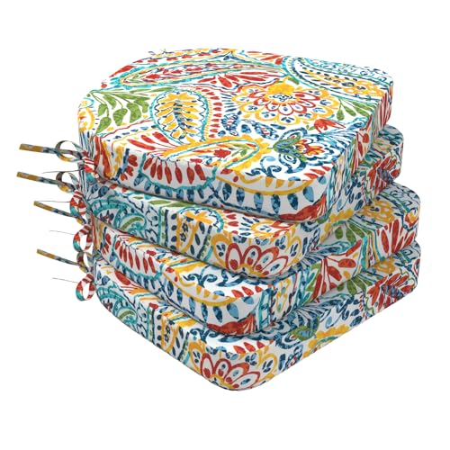 DYTXIII Outdoor Chair Cushions Set of 4, 19