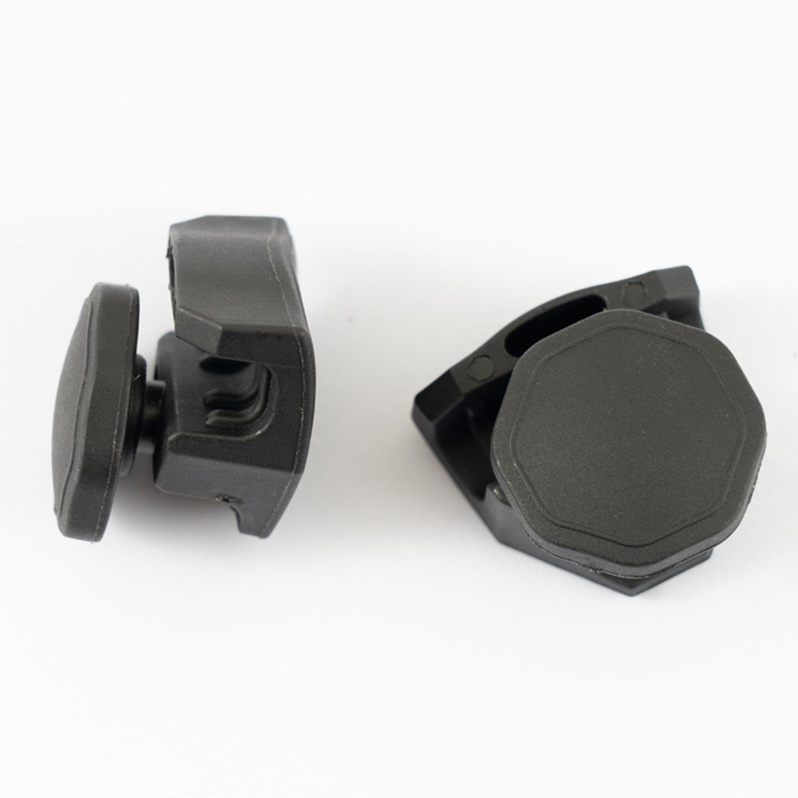 Fußball-Visier-Clips – PP-Helm-Schrauben, Befestigungselemente, 13 g, leichtes Reparaturset, Schnellfix-Visierbefestigung, schwarze Hardware, Erwachsenen-Jugend-Fußballhelm-Zubehör, Ersatzteile für