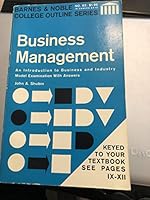 Business Management, An Introduction to Business and Industry Model Examination with Answers B089LLR6XM Book Cover