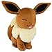 Produktbild TOMY Pokémon Eevee Plüschfigur in Fensterbox  Hochwertiges Stofftier 20cm zum Spielen und Sammeln - ab 3 Jahre