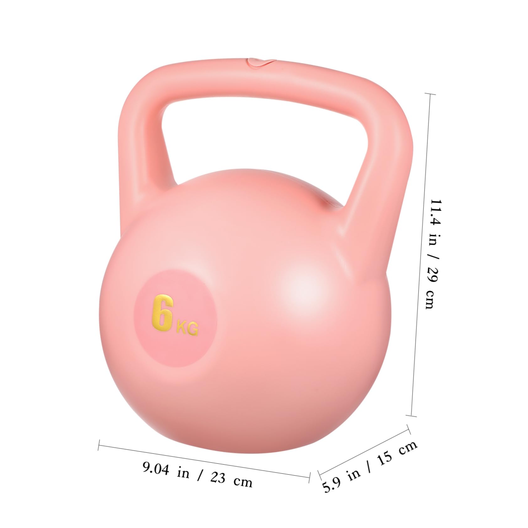 KOMBIUDA Wasser Kettlebell Satz Weich 6 Kg Pe Material Rutschfest Kettlebell Hantel Krafttraining Unterwegs Fitnessgerät Zuhause