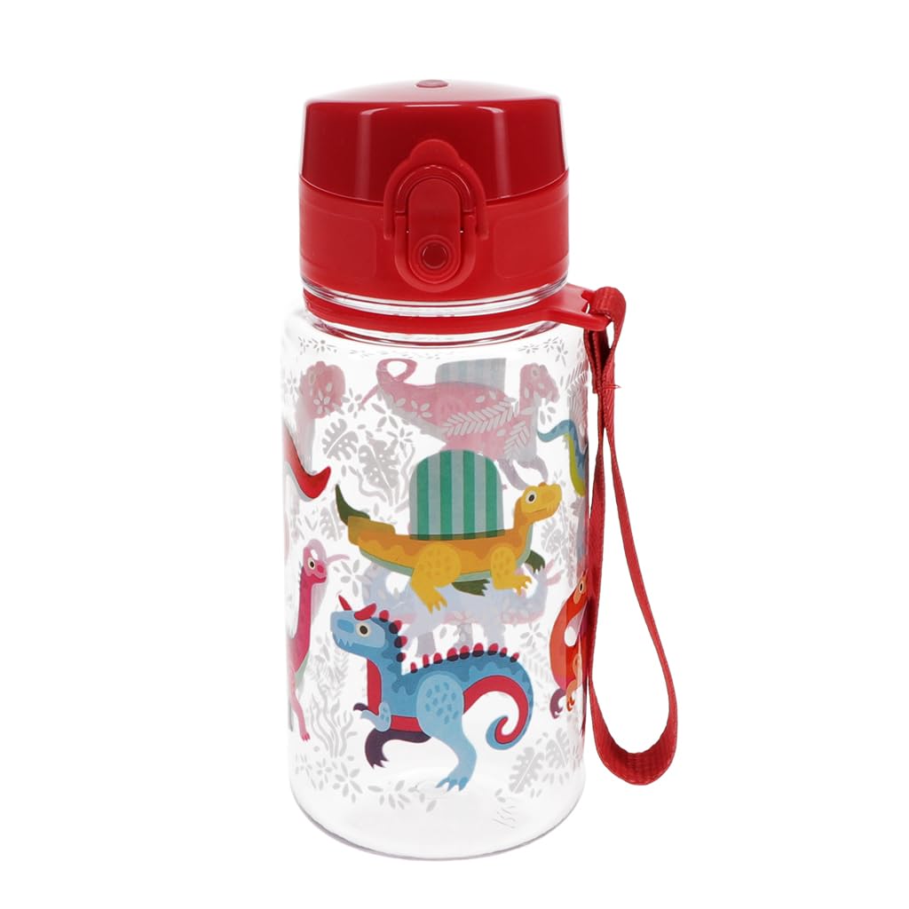 Rex London Children's sports bottle 450ml - Baby Dinos